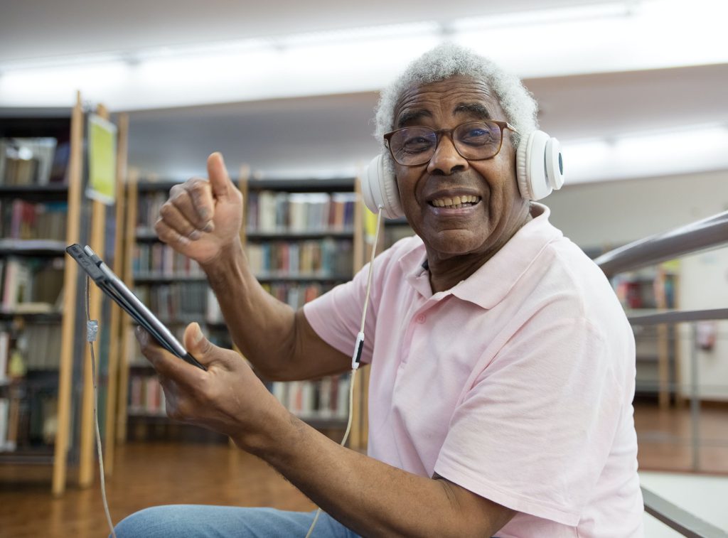 live stream interactive music entertainment for older adults