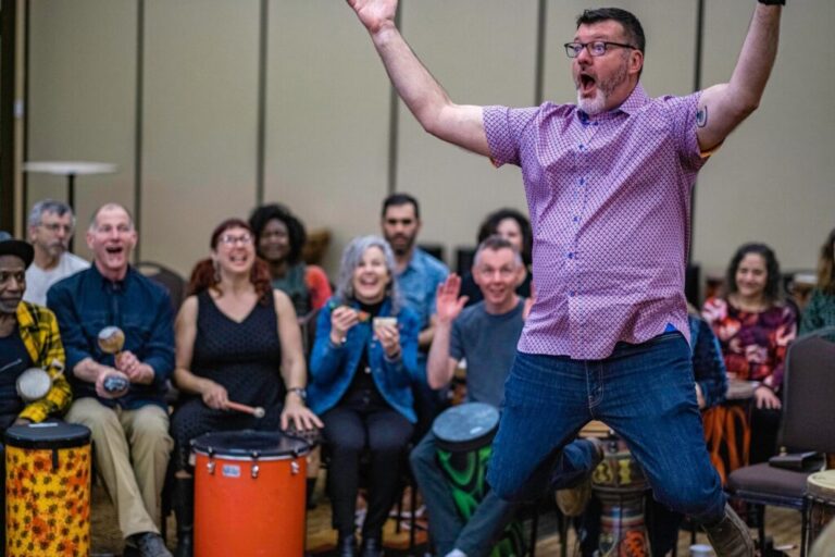 Greg Whitt discusses drum circles and music on this month's podcast.